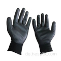 Hespax elektronische schwarze Nylon -Anti -statische PU -Handschuhe
